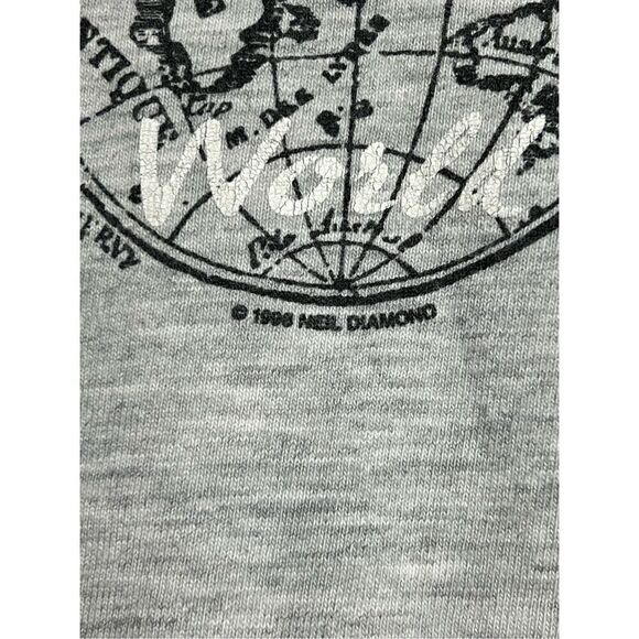 Vintage 90s Neil Diamond Tennessee Moon Tour Tee - Picture 5 of 7